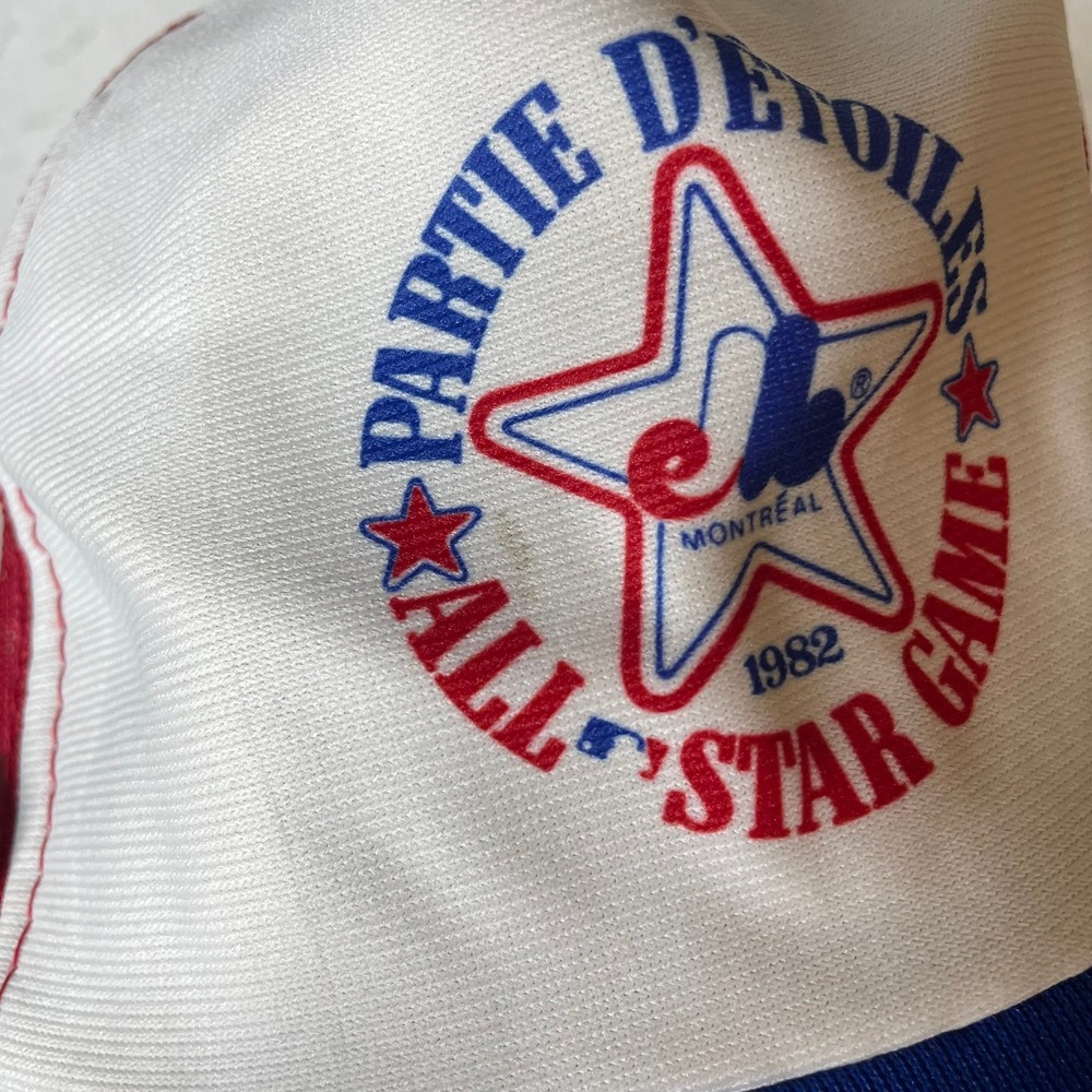 Vintage Montreal 1982 All Star Game Hat Snapback Baseball Cap Beco Major League - Picture 2 of 9